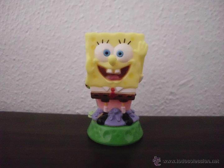 Figuras de goma y PVC: mu&ntilde;eco figura bob esponja - Foto 1