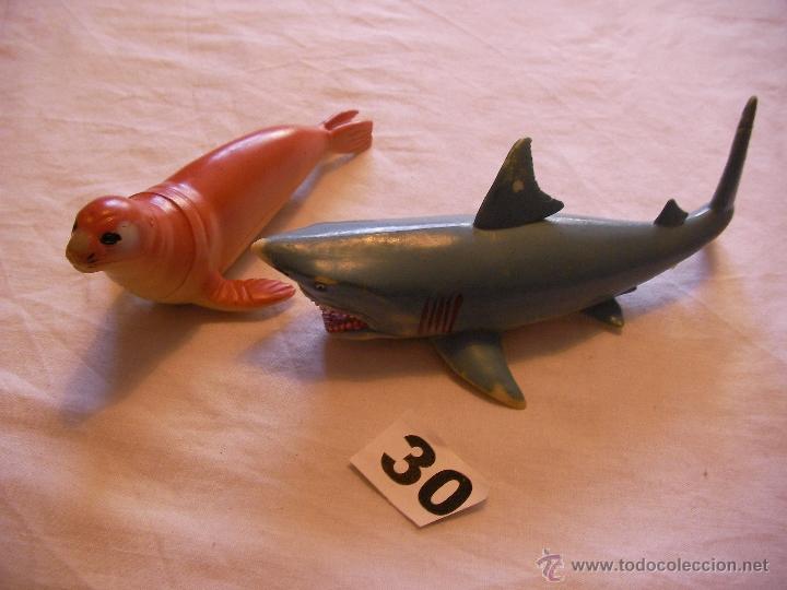 Figure di Gomma e PVC: TIBURON BLANCO ATACA A UNA FOCA - ENVIO GRATIS A ESPA&Ntilde;A