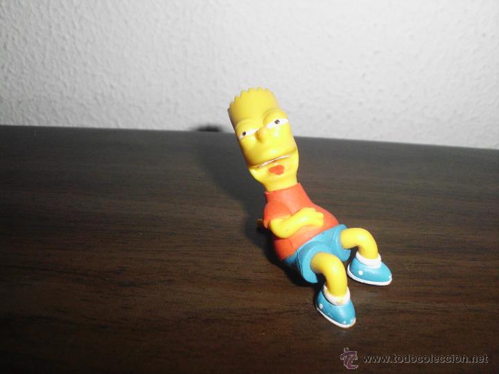 Figuras de goma y PVC: mu&ntilde;eco figura bart simpson simpsons - Foto 1