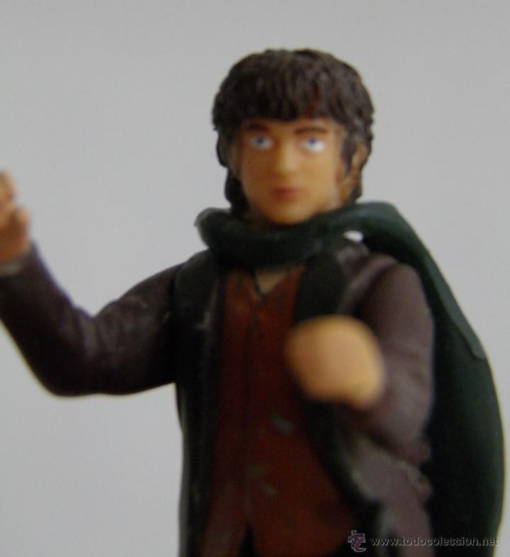 Figuras de goma y PVC: FRODO,EL SE&Ntilde;OR DE LOS ANILLOS, NLP  2001 - Foto 4