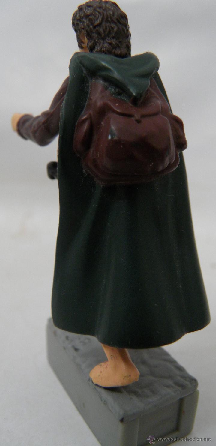 Figuras de goma y PVC: FRODO,EL SE&Ntilde;OR DE LOS ANILLOS, NLP  2001 - Foto 5