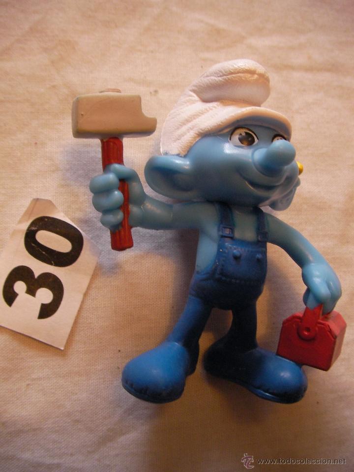 Figure di Gomma e PVC: PITUFO OBRERO - ENVIO GRATIS A ESPA&Ntilde;A