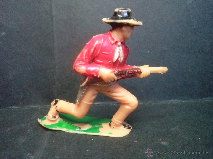 Figuras de goma y PVC: VAQUERO DISPARANDO DE JECSAN - Foto 1