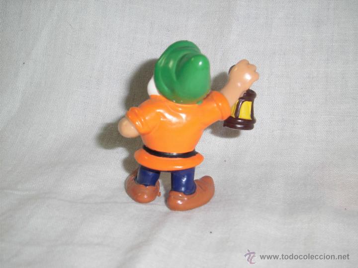 Figuras de goma y PVC: ENANO CON FAROL  DE PVC BULLY - Foto 2