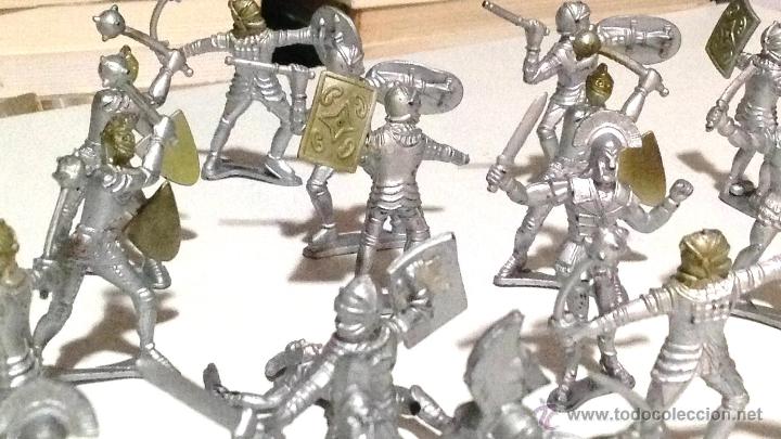 Figuras de goma y PVC: FIGURAS DE PVC GLADIADORES MAS DE 40 .