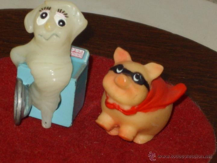 Figuras de goma Kinder: KINDER FERRERO 2 FIGURAS 1996. - Foto 1