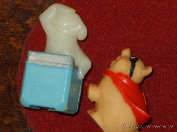 Figuras de goma Kinder: KINDER FERRERO 2 FIGURAS 1996. - Foto 3