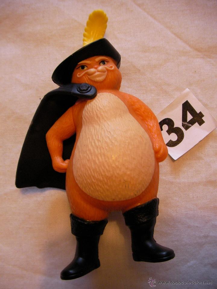 Figuras de goma y PVC: GATO CON BOTAS - ENVIO GRATIS A ESPA&Ntilde;A - Foto 1