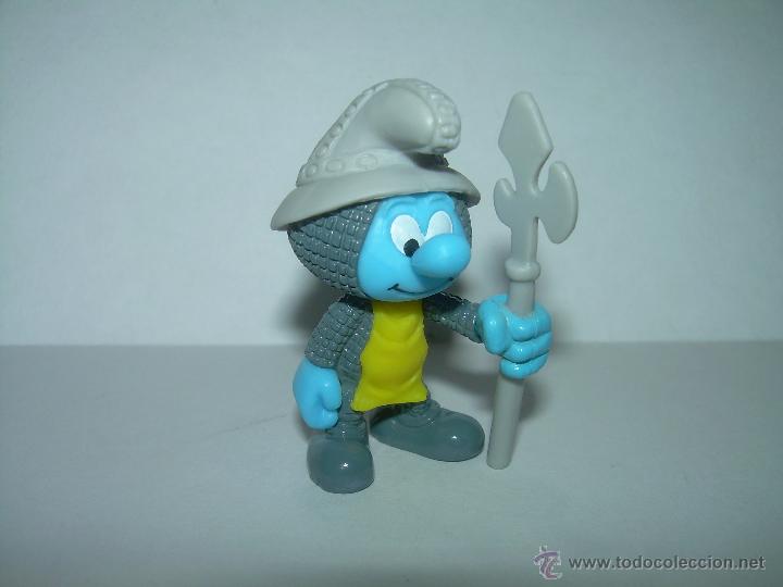 Figurines en Caoutchouc et PVC: RARA FIGURA DE PITUFO............NUEVA SIN USO........MARCA PEYO.