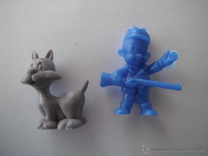 Figuras de goma y PVC: 2 FIGURAS DUNKIN .WARNER. - Foto 1