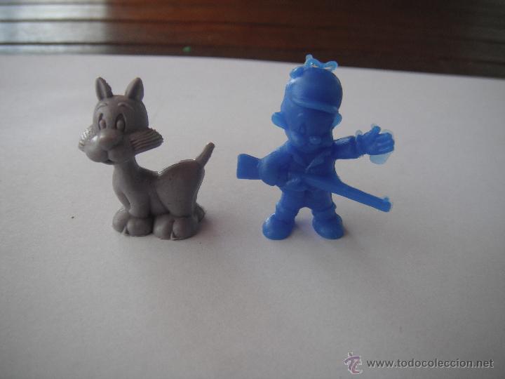 Figuras de goma y PVC: 2 FIGURAS DUNKIN .WARNER. - Foto 2