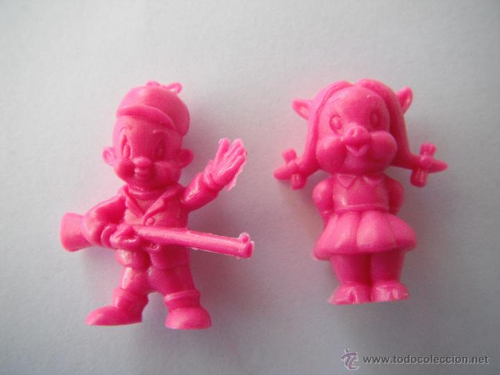 Figuras de goma y PVC: 2 FIGURAS DUNKIN .WARNER. - Foto 2