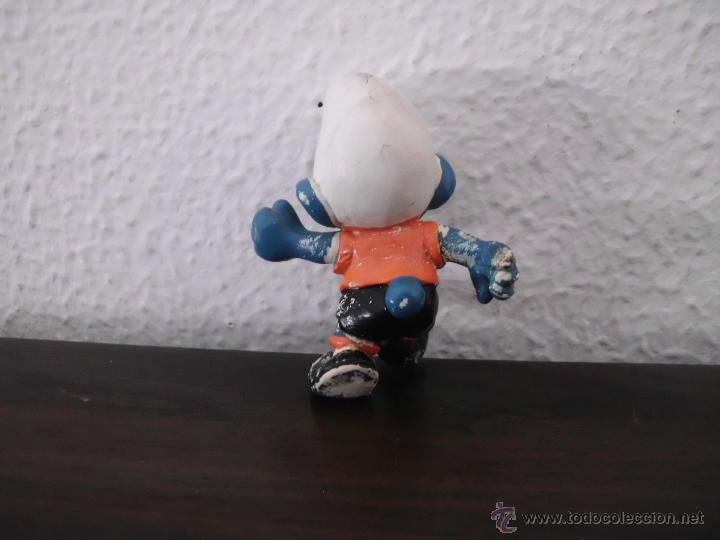 Figuras de goma y PVC: mu&ntilde;eco figura pitufo pitufos - Foto 2
