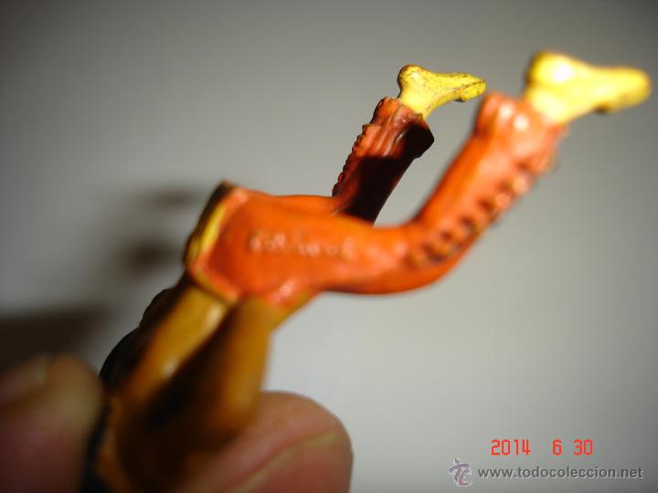 Figuras de goma y PVC: TRES CABALLOS Y DOS INDIOS STARLUX - Foto 8