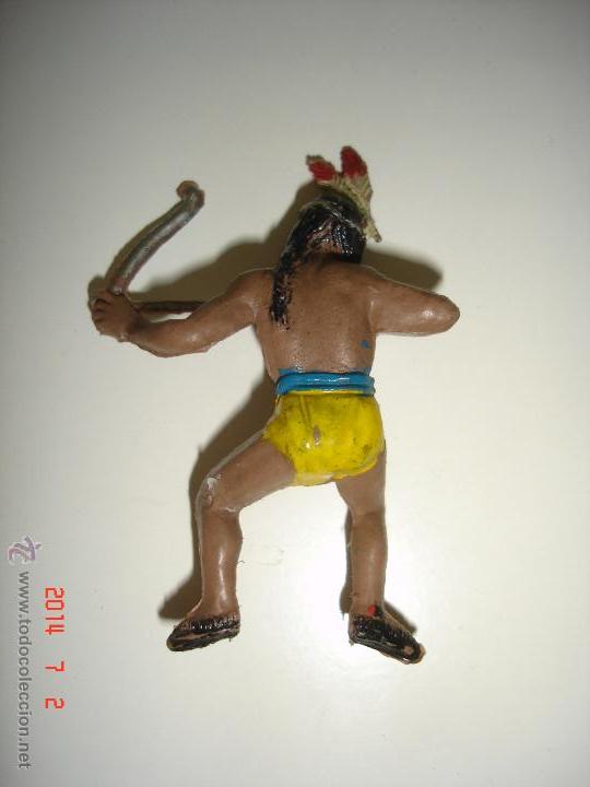 Figuras de goma y PVC: GUERRERO INDIO DE COMANSI - Foto 2