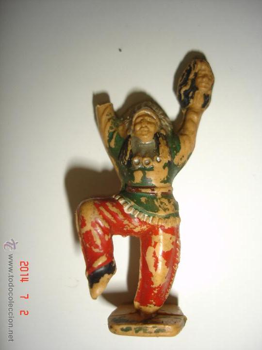 Figuras de goma y PVC: FIGURA DE INDIO REAMSA - Foto 1