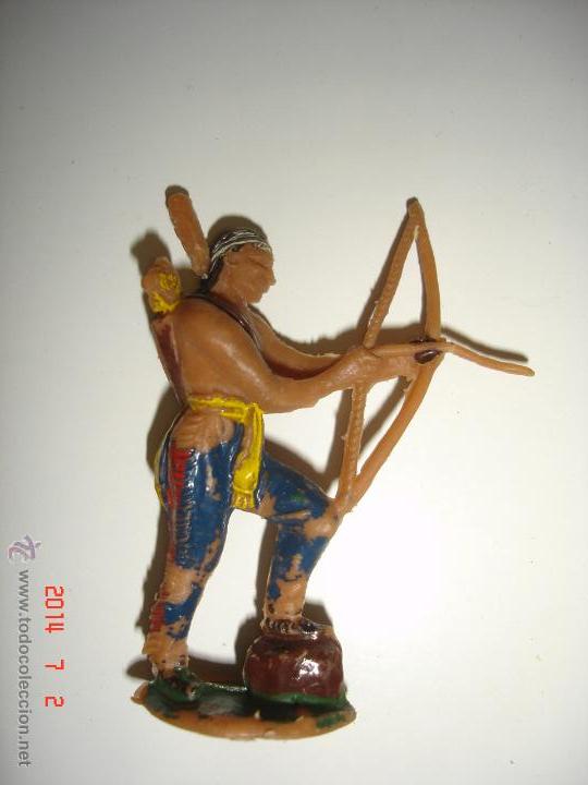 Figuras de goma y PVC: FIGURA DE INDIO JECSAN - Foto 1