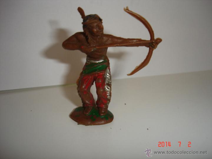 Figuras de goma y PVC: FIGURA DE INDIO LAFREDO - Foto 1