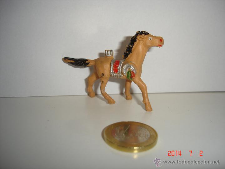 Figuras de goma y PVC: LOTE DE TRES CABALLOS COMANSI - Foto 4
