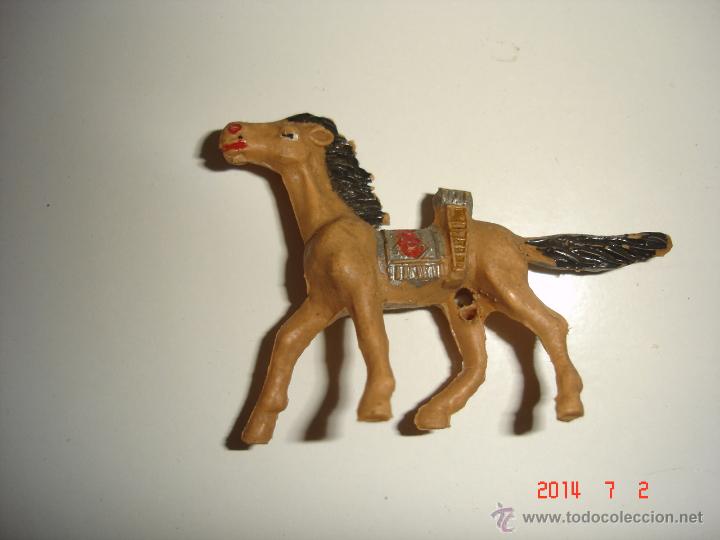 Figuras de goma y PVC: LOTE DE TRES CABALLOS COMANSI - Foto 5