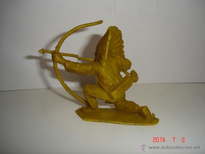 Figuras de goma y PVC: FIGURA DE INDIO COMANSI - Foto 2