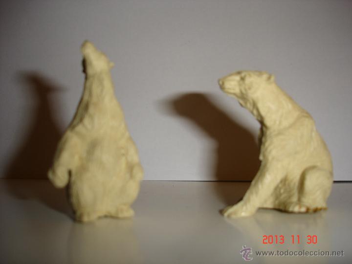 Figuras de goma y PVC: DOS FIGURAS DE OSOS, JECSAN - Foto 1