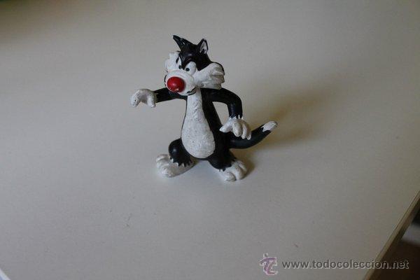 Figuras de goma y PVC: Mu&ntilde;eco. Gato Silvestre. Bully. - Foto 1