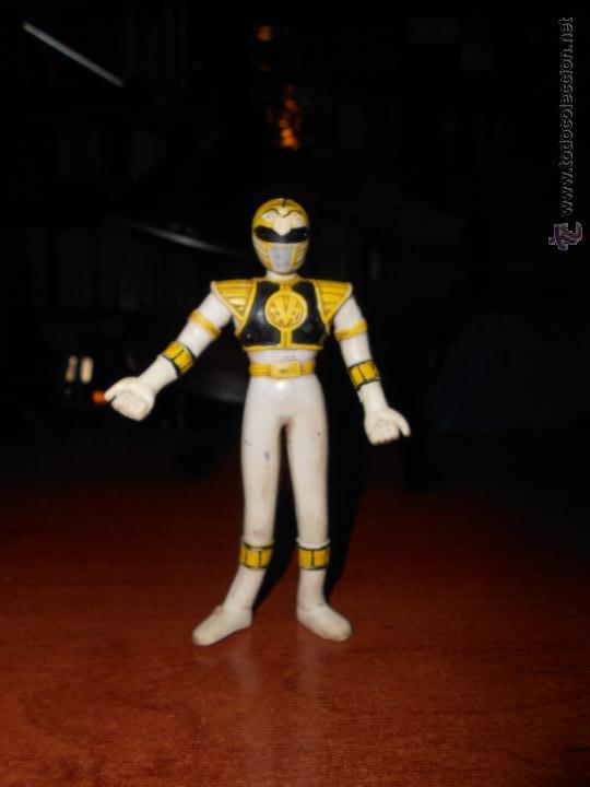 Figuras de goma y PVC: POWER RANGER EN GOMA MOLDEABLE (CON DEFECTO, VER) - Foto 1