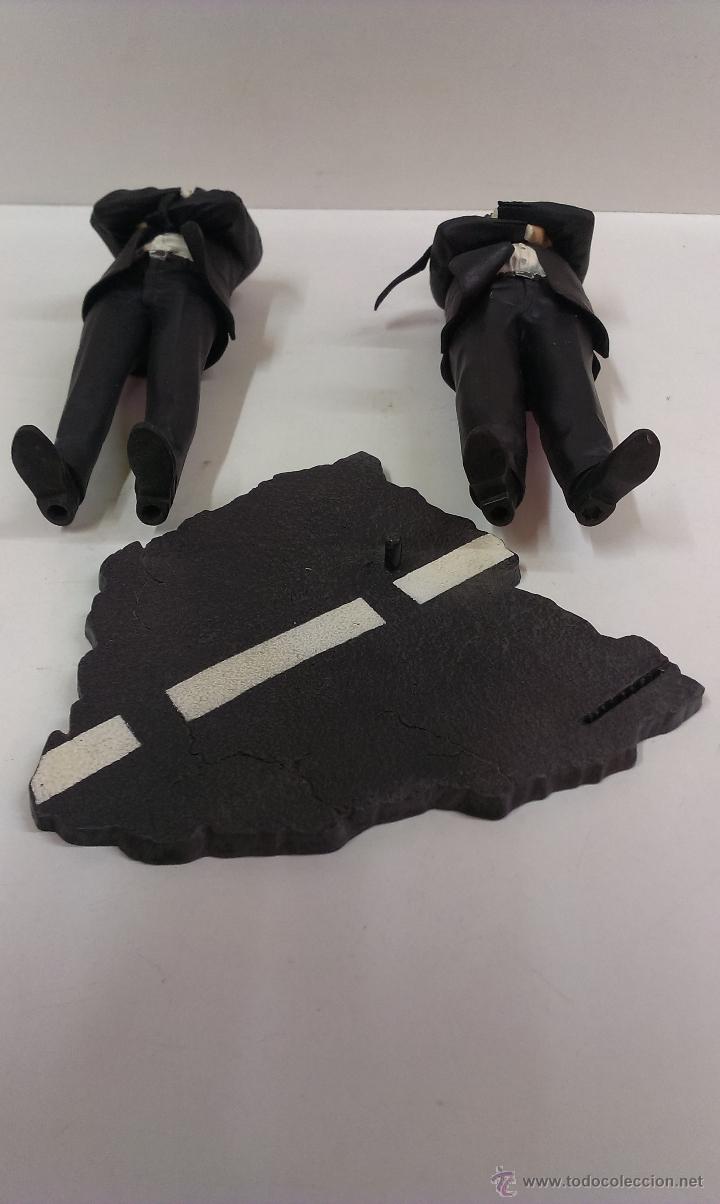 Figuras de goma y PVC: BLUES BROTHERS . MARCA SD - Foto 3