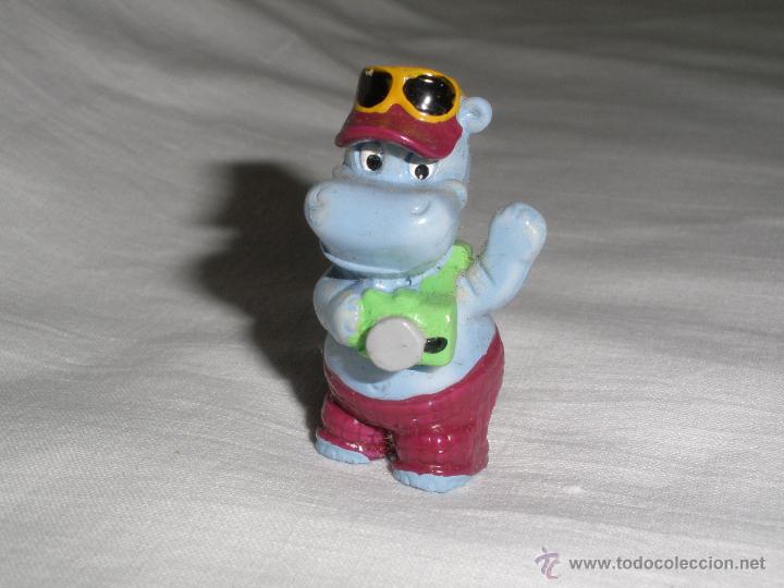 Figuras de goma Kinder: MU&Ntilde;ECO KINDER HIPOPOTAMO - Foto 1