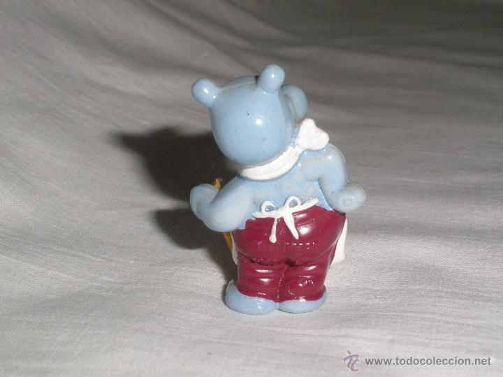 Figuras de goma Kinder: MU&Ntilde;ECO KINDER HIPOPOTAMO - Foto 2