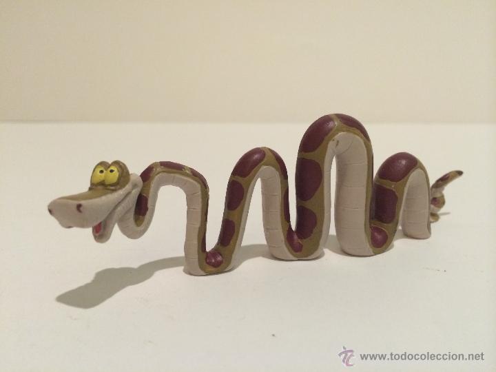 Figuras de goma y PVC: PVC EL LIBRO DE LA SELVA DISNEY SERPIENTE - Foto 1