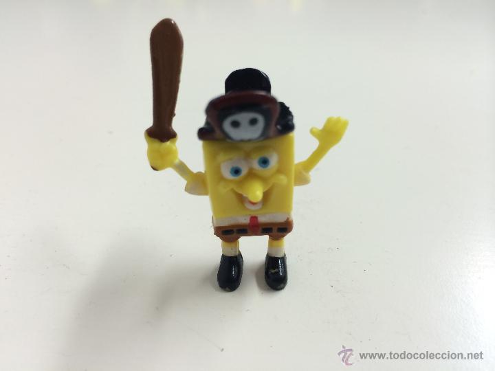 Figuras de goma y PVC: MINI FIGURA BOB ESPONJA PIRATA - Foto 1