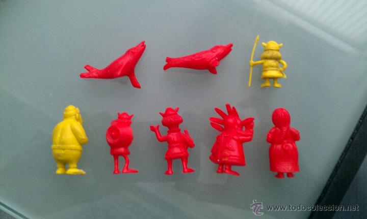 Figuras de Goma y PVC: Lote de 7 Figuras DUNKIN, SERIE VICKIE EL VIKINGO, VICKY, VIKY Originales buen estado. 100 % España - Foto 3 - 44853577