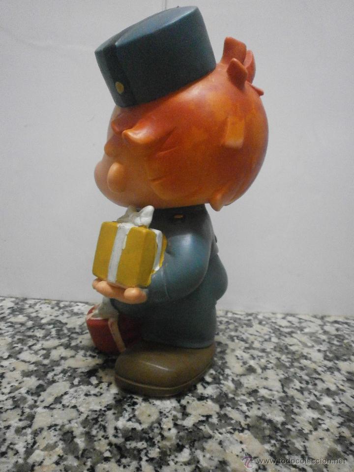 Figuras de goma y PVC: MU&Ntilde;ECO BOTONES MARCA. BB - Foto 2