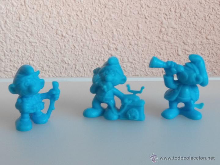 Figuras de goma y PVC: figura dunkin serie pitufos - Foto 2
