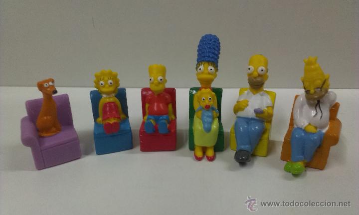 Figuras de Borracha e PVC: FIGURITAS DE LA FAMILIA SIMPSON ( MNIATURA )I