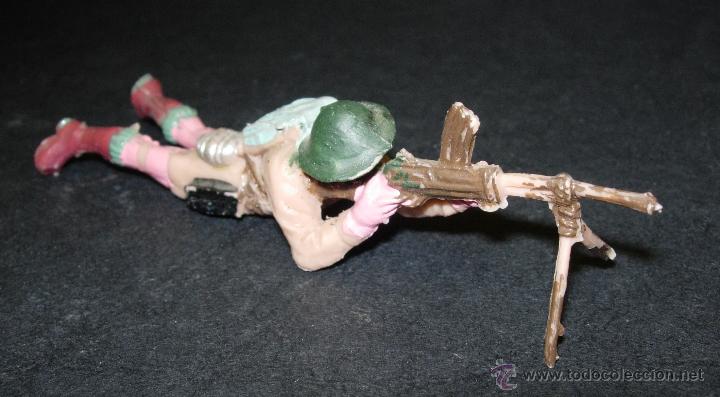 Figuras de goma y PVC: figura SOLDADO INGLES , de Pech - Foto 2