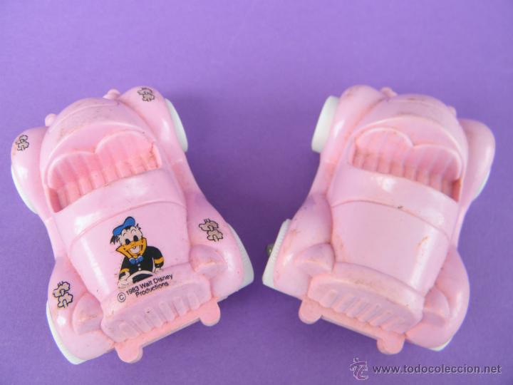 Figuras de goma y PVC: Lote dos antiguos coches de Vikingplast, Viking Toys Sweden, a&ntilde;os 80 irrompibles