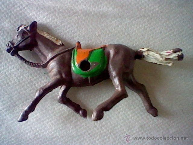 Figure di Gomma e PVC: FIGURA MU&Ntilde;ECO GOMA ANTIGUO REAMSA JECSAN O PECH  PINTADO A MANO caballo  LEER