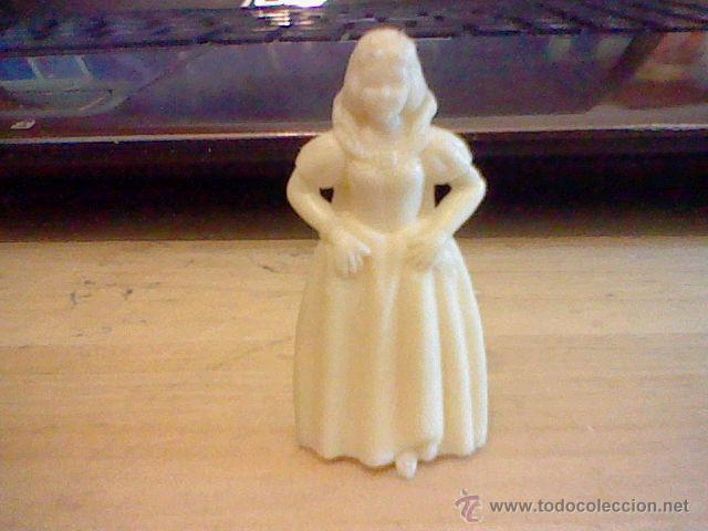 Rubber and PVC Figures: figura mu&ntilde;eco promocional plastico chicles detergente pastelitos helado coca cola BLANCA NIEVES