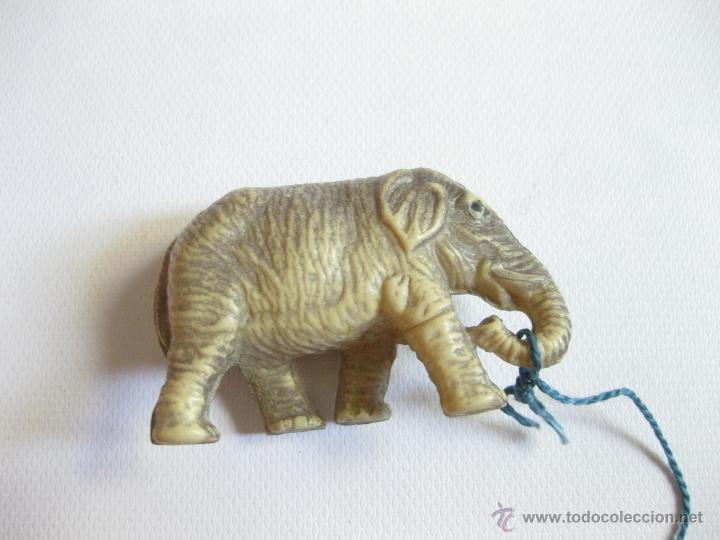Figuras de goma y PVC: ELEFANTE BLANCO DE CELULOIDE. A&Ntilde;OS 20 - Foto 1