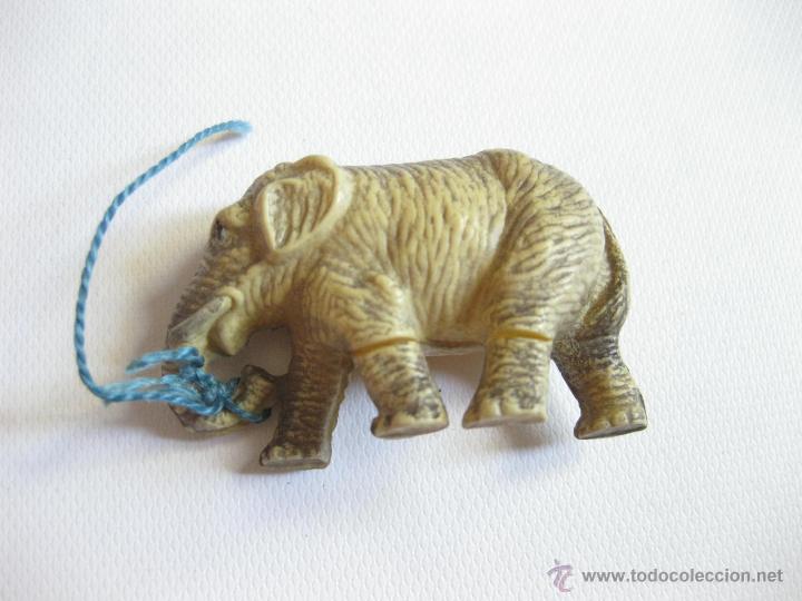 Figuras de goma y PVC: ELEFANTE BLANCO DE CELULOIDE. A&Ntilde;OS 20 - Foto 2