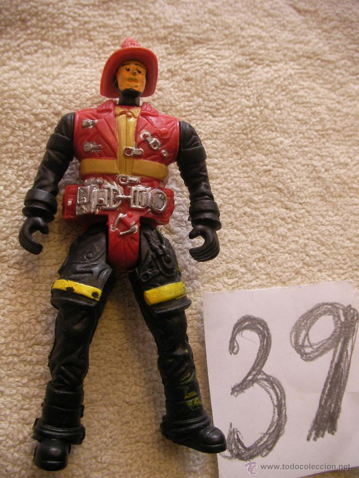 Figuras de goma y PVC: BOMBERO - ENVIO GRATIS A ESPA&Ntilde;A - Foto 1