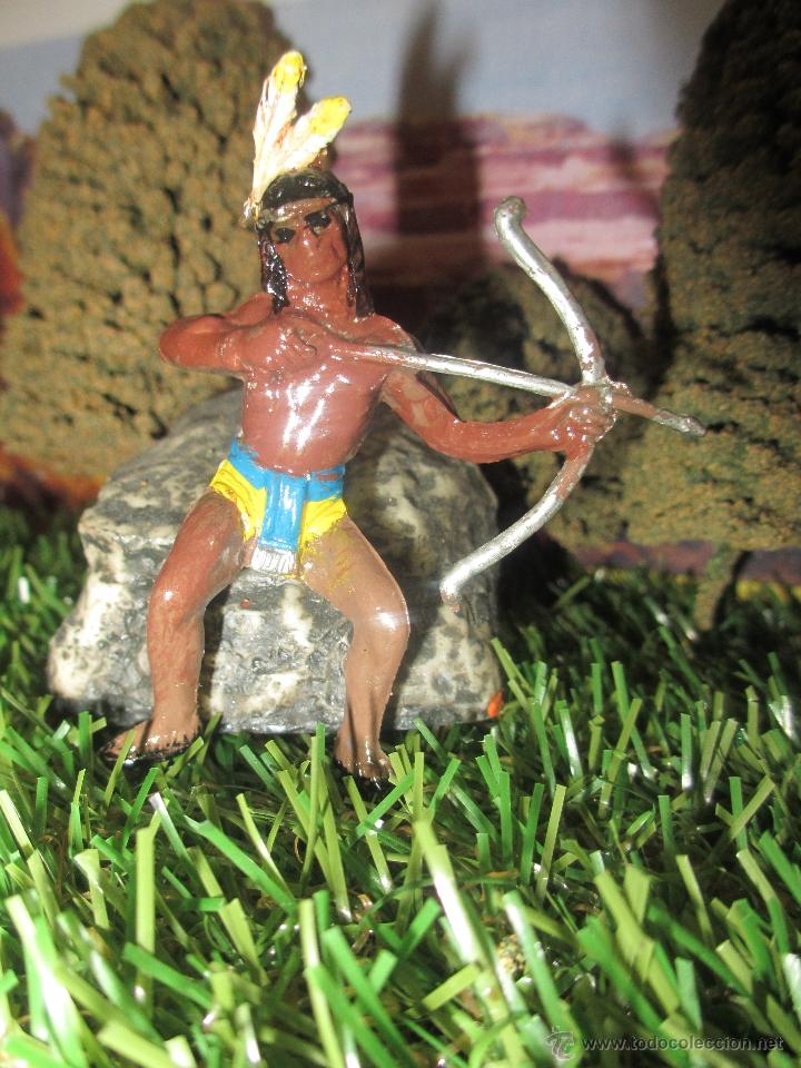 Figuras de goma y PVC: indio comansi - Foto 1