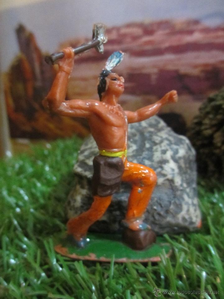 Figuras de goma y PVC: figura indio jecsan - Foto 1