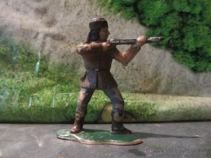 Figuras de goma y PVC: vaqueros reamsa indio canada - Foto 1