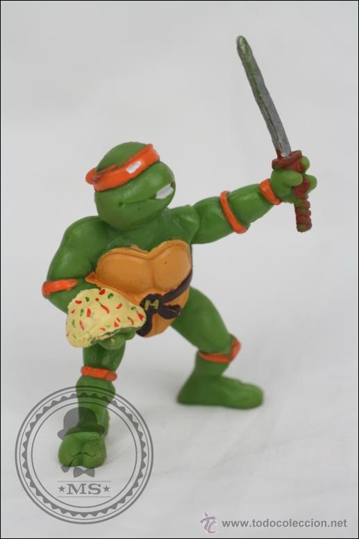 Michelangelo Figure Las Tortugas Ninja TMNT 9 cms