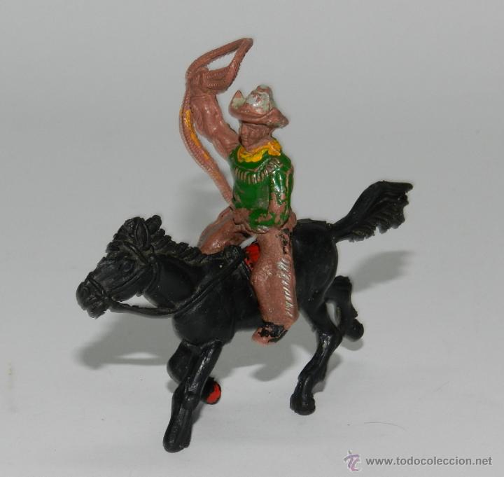 Gummi- und PVC-Figuren: COW BOY DE GOMA, TAL COMO SE VE EN LAS FOTOS PUESTAS.