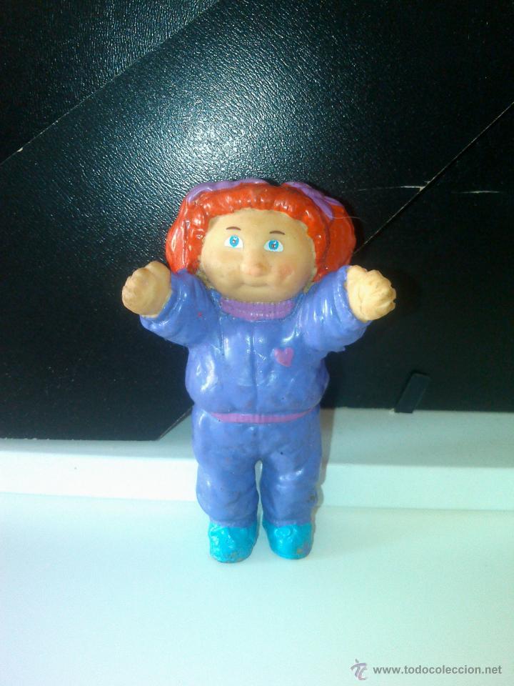 Rubber and PVC Figures: Antigua Figura PVC Cabbage Patch Kids. De 7 cms. A&ntilde;os 80. Mu&ntilde;ecas Repollo.